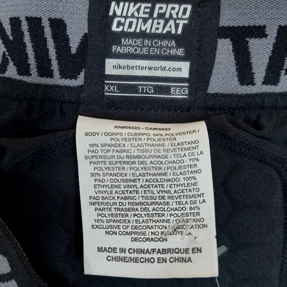 NWT Nike Pro HyperStrong Basketball Compression Shorts Size XXL - Picture 4 of 8